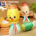 thumbnail image 3 of Electric Magic Dancing Octopus Toy, Auto-Avoid Crawling Wiggling Smart Interactive Toy with LED & Music for Pets Indoor Play,YY Yellow, 3 of 7