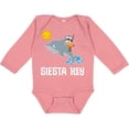 thumbnail image 3 of Inktastic Siesta Key Florida Vacation Boys or Girls Long Sleeve Baby Bodysuit, 3 of 5