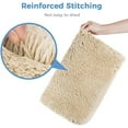 thumbnail image 6 of Lifewit Bathroom Rug Bath Mat Plush Microfiber Non-Slip Soft Shower Rug Water Absorbent Thick Shaggy Floor Mat, Machine Washable, 32"" x20, Khaki, 6 of 7