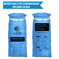 thumbnail image 4 of Vomit Bags, Puke Bags, Disposable Vomit Bags, Emesis Bags - 40 Vomit Bags & 40 Wet Wipes for Mouth - for Nausea Motion Sickness Car Pregnancy - Leak Proof & Convenient for Travel, 4 of 8