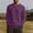 Purple, variant on YLSDY Men's Long Sleeve Henley T-Shirt Notch Neck Casual Slim Fit Lightweight Top Purple XXXL