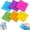Multicolor, variant on Multicolor Lunch Napkins Tutuviw 120 Pcs Disposable Rainbow Party Supplies, Neon Pastel Paper Napkins 2 Ply Tissue Napkin Birthday Fiesta Baby Shower Party Decoration
