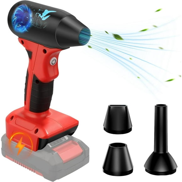 Jet Dry Mini Blower Compatible with Dewalt 20V Lithium Battery，Jet Fan130000 RPM Wind Speed 4-Speed Control， Compressed Air Duster, Cordless Handheld Air Blower for Computer Keyboard,Outdoors