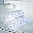thumbnail image 4 of Bandeja Cubo de Hielo con Tapa 2025 Cubierta Bandeja de Hielo, Adecuado para 20-40 Rodillos, 3 Moldes de Hielo Cilíndricos Huechos, Adecuado para Tazas, Reutilizable, Bandeja de Hielo Grande, Usado Pa, 4 of 4