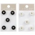 thumbnail image 6 of Le Bouton White 7/16" Gem Shank Buttons, 5 Pieces, 6 of 10