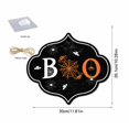 thumbnail image 3 of Pumpkin Vampire Door Sign Hanging Halloween Hanging Door Sign for Holiday Parties Gate Decor, 3 of 3