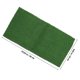 thumbnail image 2 of BESTYASH Turtle Resting Platform Green Fake Turf for Outdoor Yard Landscaping and Flowerpot Mat Use, 2 of 6