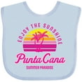 thumbnail image 3 of Inktastic Enjoy the Sunshine Punta Cana Summer Paradise Boys or Girls Baby Bib, 3 of 4