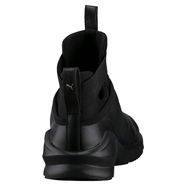 Tenis Puma Fierce Strap Leather Mujer Moderno Urbano negro 25 Puma 190569 01