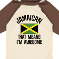 thumbnail image 4 of Inktastic Jamaica Awesome Jamaican Boys or Girls Long Sleeve Baby Bodysuit, 4 of 5