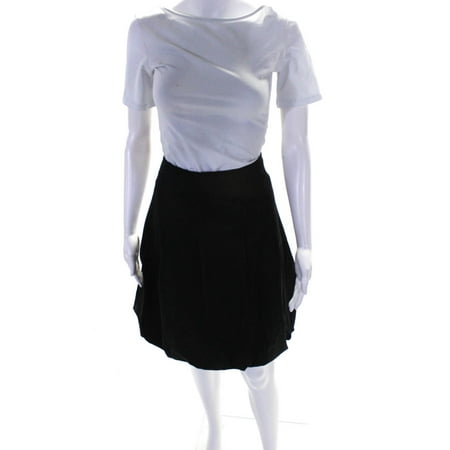 

Pre-owned|Joseph Ribkoff Womens Short Bubble Skirt Black Size 10