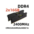 thumbnail image 1 of RAM Vengeance LPX DDR4 2400 2x16 GB for desktop computers, 1 of 5