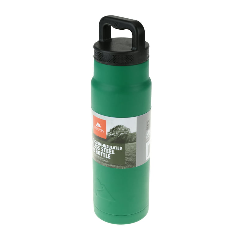 Ozark Trail 24 fl oz Green Insulated Stainless Steel Water Bottle