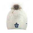 thumbnail image 1 of Toque en Tricot à Revers Toronto Maple Leafs NHL Meeko pour Dames, 1 of 1
