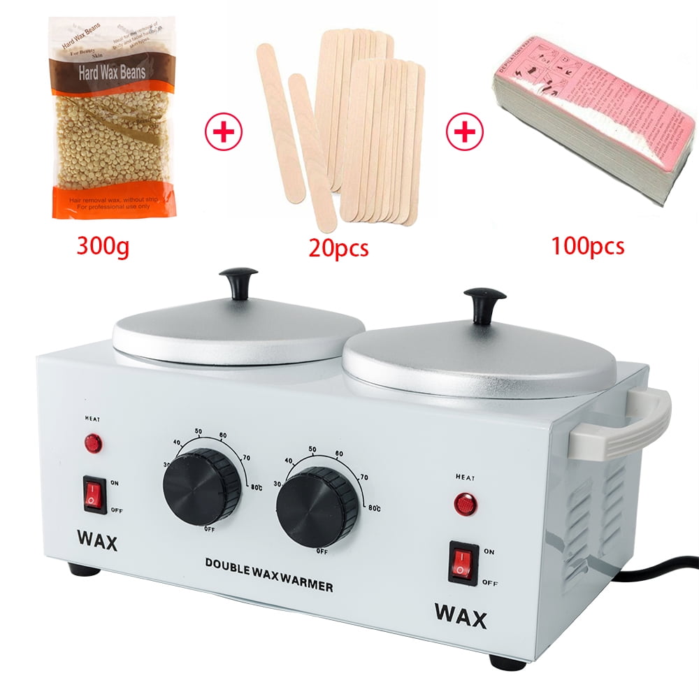 iMeshbean Electric Hot Wax Warmer Heater Hair Removal Kit Set