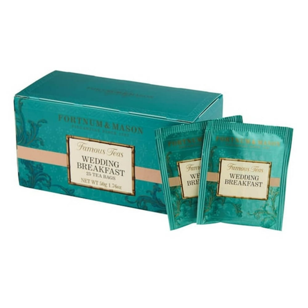 Fortnum and Mason. Wedding Breakfast 25 Tea Bags (1 Pack). British