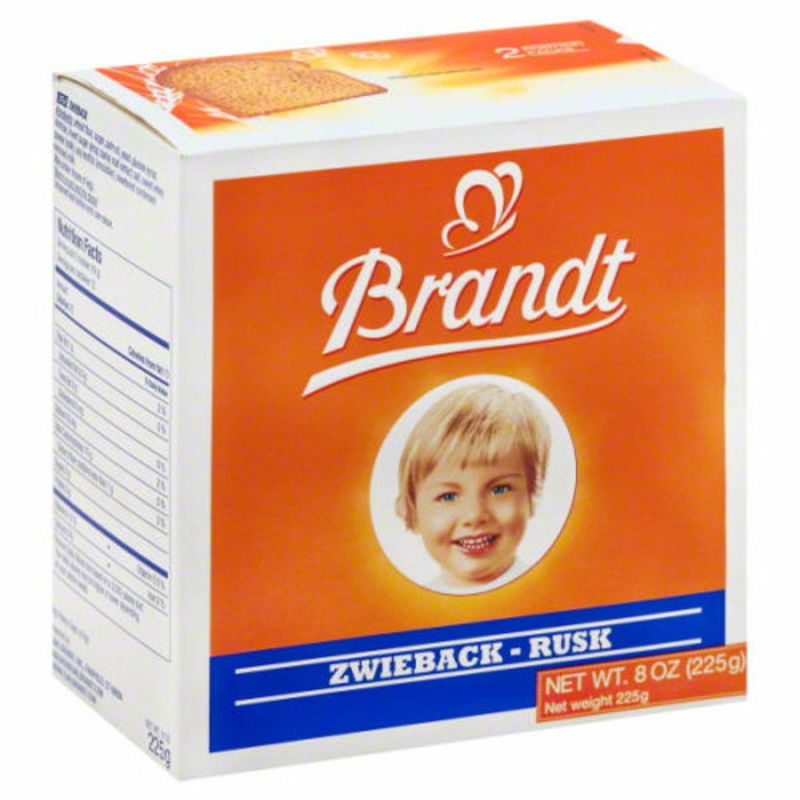 Brandt Zwieback Rusk Toast - 8 oz