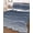 Blue, variant on Quilt King Size Bedding Set, Navy Blue Ombre Reversible Summer Quilt 3 Pieces, Modern Abstract Striped Polka Dots Lightweight Bedspreads Coverlets with 2 Pillow Shams for All Seasons