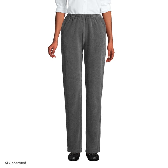 Lands' End Women's Knit Corduroy Pants