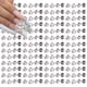 thumbnail image 1 of 200 piezas de diamantes de imitación de formas variadas, diamantes de imitación de cristal, gemas para uñas, joyería, manualidades, ropa, zapatos, disfraces, 1 of 6
