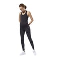 thumbnail image 3 of Reebok Womens Solid Compression Athletic Pants, Black, Maternity, X-Small, 3 of 5