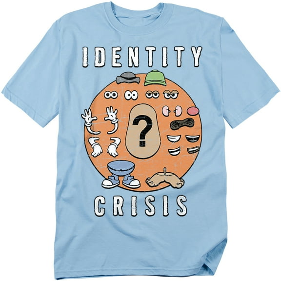 Mr Potato Head Identity Crisis Unisex Adult T Shirt For Men And Women