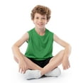 thumbnail image 2 of Athletic Works Boy's Core Active Muscle Tank, 2-Pack, Sizes 4-18 & Husky, 2 of 15