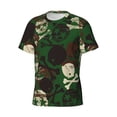 thumbnail image 3 of Rocae Camouflage Skull for Men's Moisture-Wicking Crew Tee - T-Shirt for Sports, Outdoor Activities, and Casual WearSmall, 3 of 9