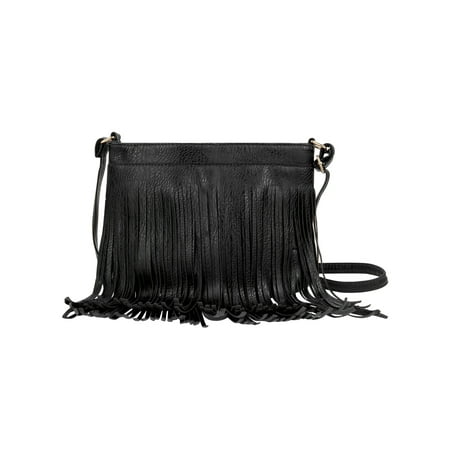 Dario Women S Faux Patent Leather Fringe Crossbody Purse With Adjule Cross Body Strap Dario Women S Faux Patent Leather Fringe Crossbody Purse With Adjule Cross Body Strap