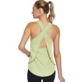 thumbnail image 3 of Harpily Sleeveless Sports Racerback Tank Tops for Women Breathable Quick Dry Crisscross Tie Soft Stretch for Women Outdoor Gym Running Fitness Workout, 3 of 5