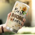 thumbnail image 5 of Green Frog Tumblers Coffee Women Stainless Steel Tumbler 20 Oz Cup Mug Funny Insulated Travel Mugs Gifts For Frog Lovers Women Birthday Kitchen Accessories Supplies, 5 of 6