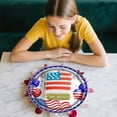thumbnail image 4 of Independence Day Themed Paper Plates - Patriotic Party Supplies for Festive Celebrations & Holiday Joy, 4 of 4