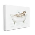 thumbnail image 3 of Farm Cow Bathing Tub Animal Animals & Insects Graphic Art Gallery Wrapped Canvas Print Wall Art, 3 of 7