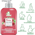 thumbnail image 2 of Jabón Líquido Antibacterial VivoNatural para Manos y Cuerpo 480 ml aroma FRESA Con extracto de Aloe Vera, 2 of 3