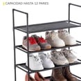 thumbnail image 3 of zapatera apilable de 4 niveles, 3 of 5