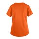thumbnail image 3 of Camiseta rosa con cuello en V y temática de Halloween para mujer con un bonito diseño de fantasma y arcoíris, cómoda y casual, 3 of 3