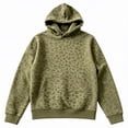 thumbnail image 4 of Sweatshirt For Women Leopard Print Hoodie Long Sleeve Casual Pullover Versatile Trendy Fall Outfits For Women, 4 of 5