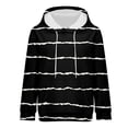 thumbnail image 4 of Bovemsi Sweatshirt for Women Oversized Hoodies Striped Plus Size Sweatshirts Long Sleeve Pullover Fall Clothes With Pocket Comfort Hoodie, 4 of 9