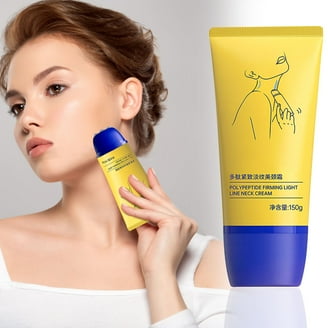 Ycz AH-8 Firming Neck Cream, Anti-Aging Moisturizer, Dual Roller