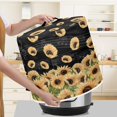 thumbnail image 4 of Dust Cover for Kitchen Instant Pot Accessories for 6 Quart Pressure Cooker Air Fryer Rice Cooker Kitchen Appliance with Top Handle and Accessories Pockets, Sunflowers-14, 4 of 4