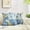 Blue, variant on Pack of 2, Chinoiserie Pillow Cover 20 x 20 Inch Peony Floral Pillow Covers Linen Flower Throw Pillow Covers Farmhouse Pillowcase Cushion Covers for Sofa Couch Living Room Navy Pink