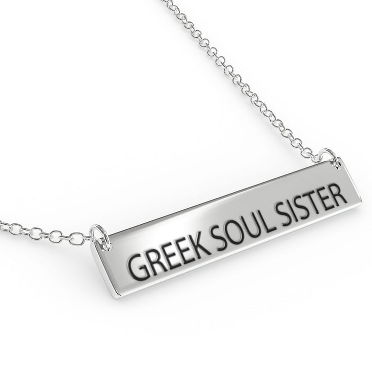 Soul sister shop bar necklace