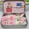 thumbnail image 5 of Easter Bunny Stuffed Animal Little Pocket Rabbit Little Bunny Toys,B, 5 of 5