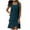 Navy, variant on Daznico Women's Casual Sleeveless Midi Dress - Crew Neck Multi-Layer Summer Dress, Lightweight & Breathable,for Size S