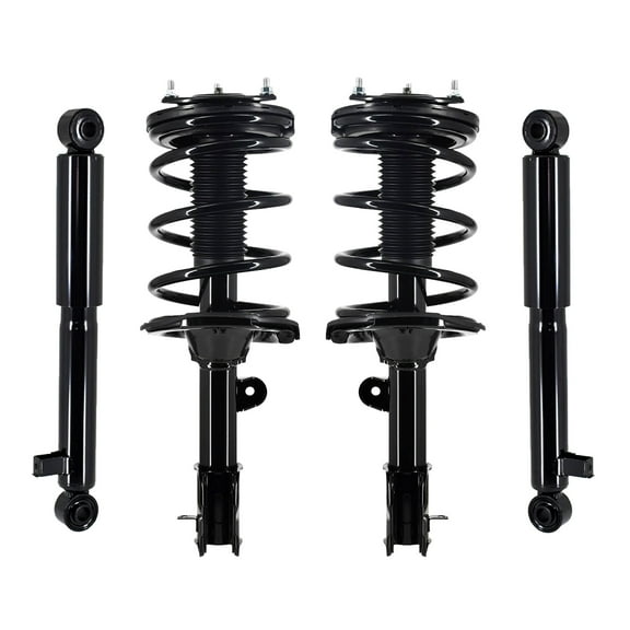 Set of 4 Front Quick Complete Strut-Coil Spring-Rear Shock For 2007-2009 Hyundai Santa Fe GLS
