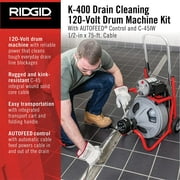 100 ft Corded Drain Cleaning Machine, 115V AC 27013