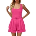 thumbnail image 1 of Ropa deportiva sexy de yoga y tenis para mujer con espalda abierta: tejido transpirable de verano, ajuste elástico para ropa deportiva., 1 of 3