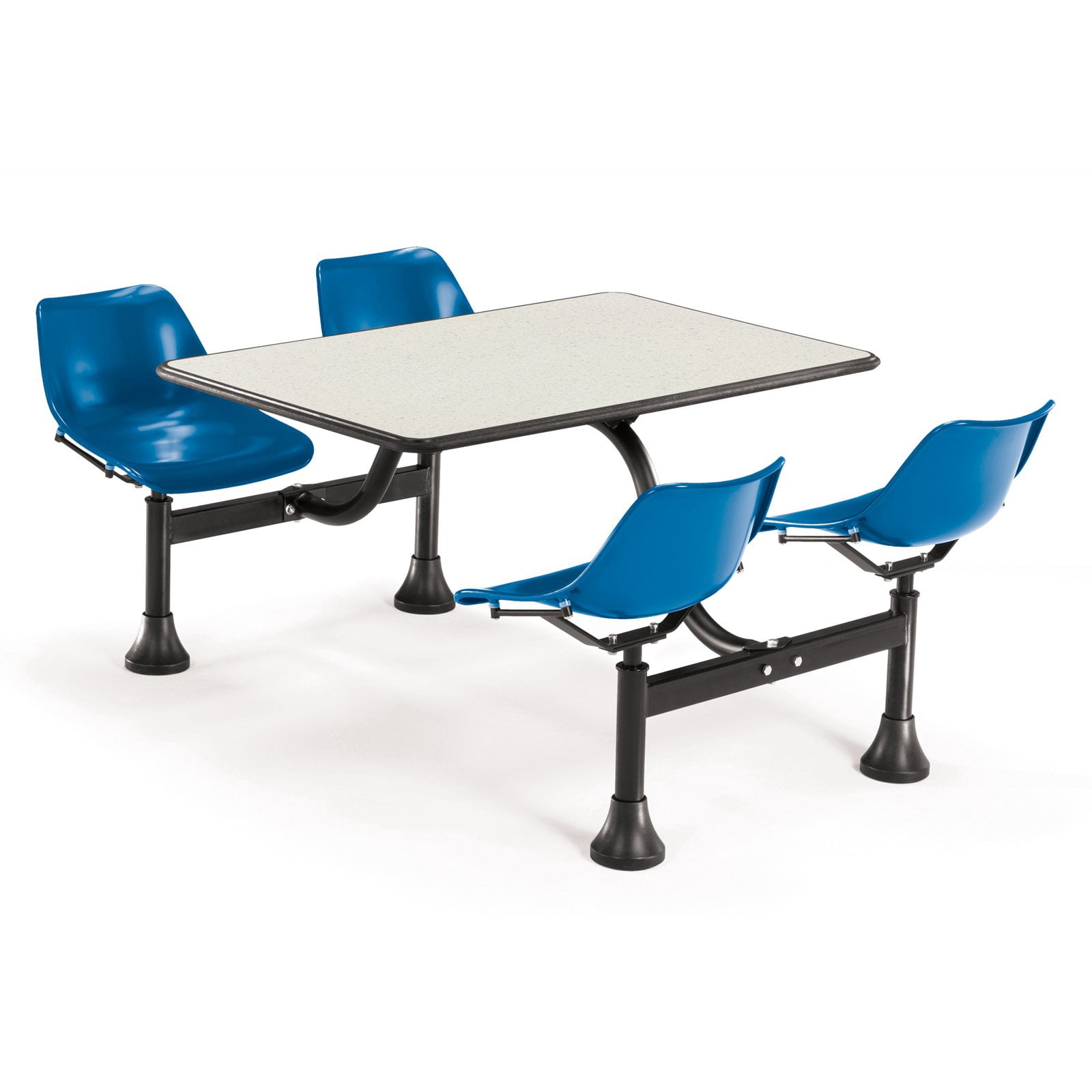 OFM 1003-BLUE-YLW Cluster Table with Laminate Top, Blue & Yellow