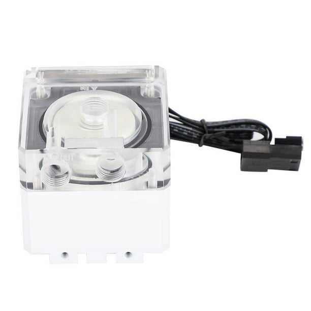 Bomba De Ordenador De Disipación De Calor Rápida De 3000Rpm, Flujo De 800L/H, Cabezal De Bomba De 3,5 Metros, Tanque De Bomba De Pc-Blanco Advancent EL006874-00
