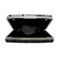 thumbnail image 3 of Rhinestones And Snakeskin Clutch Purse w/Detachable Chain, 3 of 3